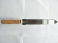 40cmの曲げられ、まっすぐな側面が付いているナイフのふたを取る耐久のステンレス鋼の蜂蜜