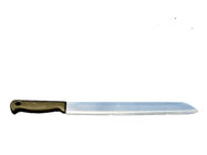 用具のふたを取る蜂蜜のプラスチック ハンドルが付いているミラーのポーランドの表面のふたを取るナイフ