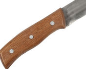 良質の養蜂用具は木のハンドルが付いているポーランドの手動ふたを取るナイフを映す