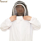 S-2XL ザイプ付きハッド ミツバチ飼育者 保護服 経済的なミツバチジャケット