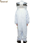 S-XXLは円形のベールの養蜂のスーツの蜂の看守の綿のスーツが付いている蜂のジャケットを換気した