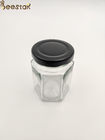 35ml Mutiのプリズムびん45ml 65ml 85mlのゆとりの六角形のガラス蜂蜜の瓶