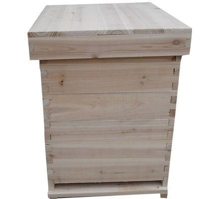 良質の中国のもみの木製の蜂は材料のDadantの自然なミツバチの巣を組み立てること容易巣箱に集める