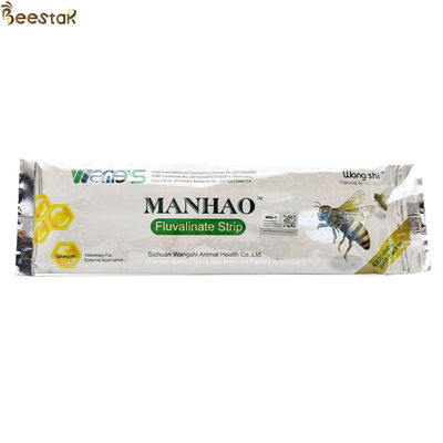 蜂のVarroaのダニを治すManhao Fluvalinateのストリップの蜂蜜の蜂の薬