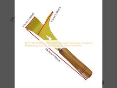 BEESTAR ステンレス鋼ハニカムツール フック付き 新品 養蜂用ツール 養蜂業向け 農業産業向け