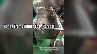 養蜂用ハニーフレームホルダー ステンレス製