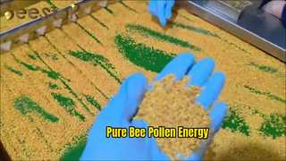 純粋な蜂花粉の自然エネルギーブースト