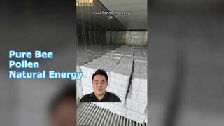 非遺伝子組み換え蜂花粉 – 殺菌されておらず、持続可能な養蜂場からの追跡が可能