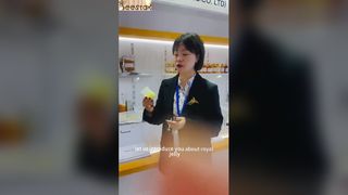 展示会場「ピュアローヤルゼリーオーガニックヘルス」で人気だったローヤルゼリー、