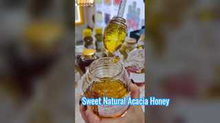 純粋な天然はちみつ 甘くて自然な味わい