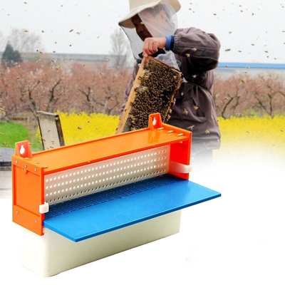 購入 養蜂装置のプラスチック花粉のコレクターの蜂の花粉のトラップ オンライン製造