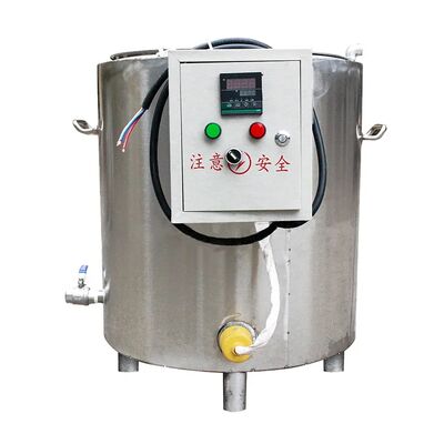 購入 80kg Stainless Steel Temperature Control Wax Melting Barrel For Melting Wax オンライン製造