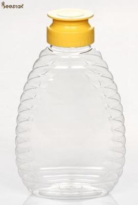 購入 卸し売り工場価格375mlの特別なプラスチック蜂蜜の瓶および蜂蜜のためのプラスチックびんをスプーンでつぐため オンライン製造