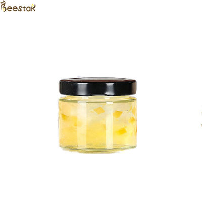 購入 25ml 50mlの広い口の標準的な蜂の蜂蜜のガラス瓶のガラス込み合いの瓶の蜂蜜のガラス ビン オンライン製造