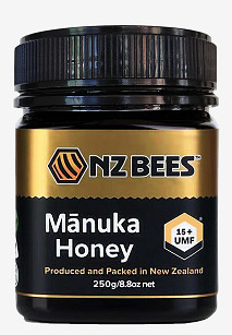 UMF15+の自然な蜂の蜂蜜の純粋なニュージーランドManukaの蜂蜜MGO550+の健康食品250g