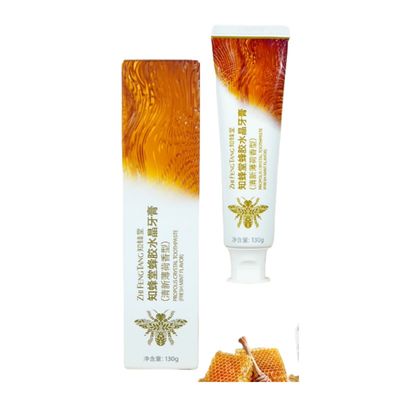 Natural Whitening Propolis Toothpaste with 130g/box and 3 Years Shelf Life for Gentle Oral Care
