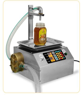 Stainless Steel Filling Machine For Viscous Liquid Filling All Kinds Of Crystalline Liquid Honey