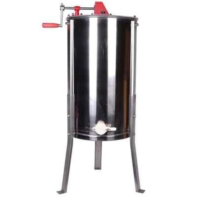 養蜂のための卸し売り良質の4つのフレームの手動ステンレス鋼の蜂蜜の抽出器